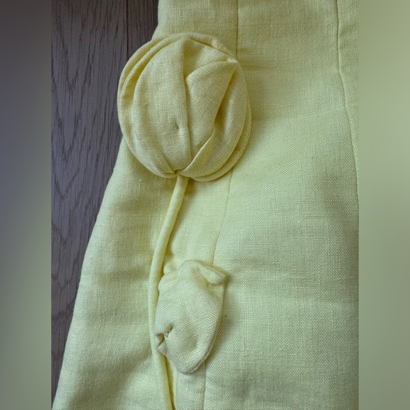 Zimmermann Yellow Mini Dress - Picture 6 of 16